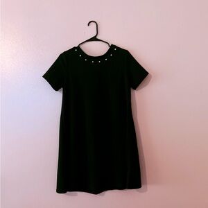 Black  Dress with pearls M